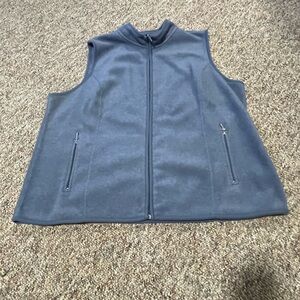 Karen Scott Blue Vest